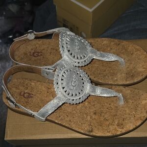 UGG Women's Silver Sandals